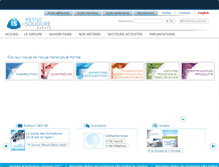 Tablet Screenshot of isgroupe.com